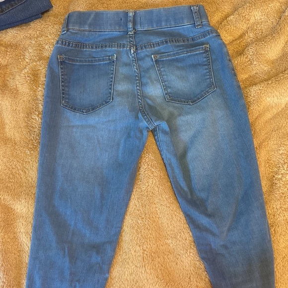 Blue low rise jeggings - Picture 3 of 3